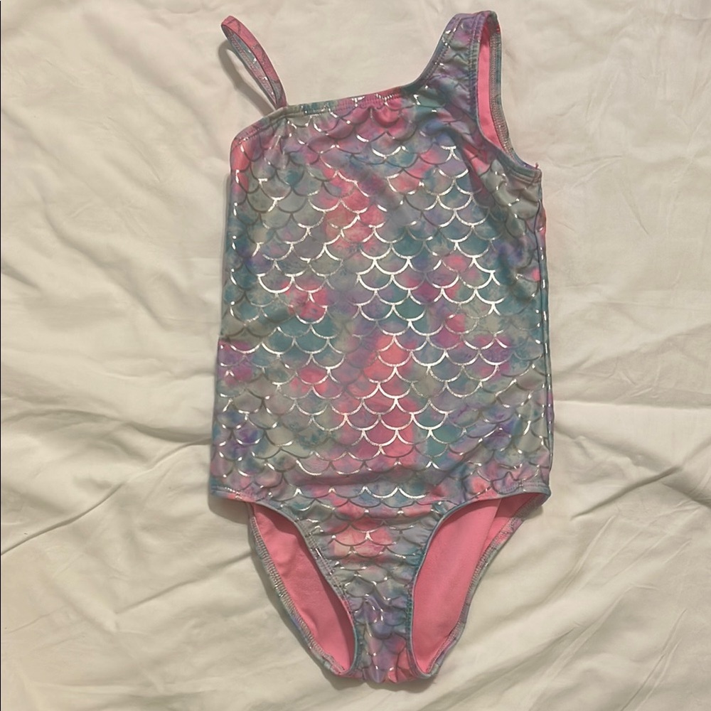 SO Pink and Blue Mermaid Swimsuit